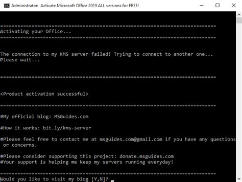 office activator cmd|คำสั่ง TXT สำหรับการเปิดใช้งาน Microsoft Office 2019 (คู่มือทีละขั้นตอน).